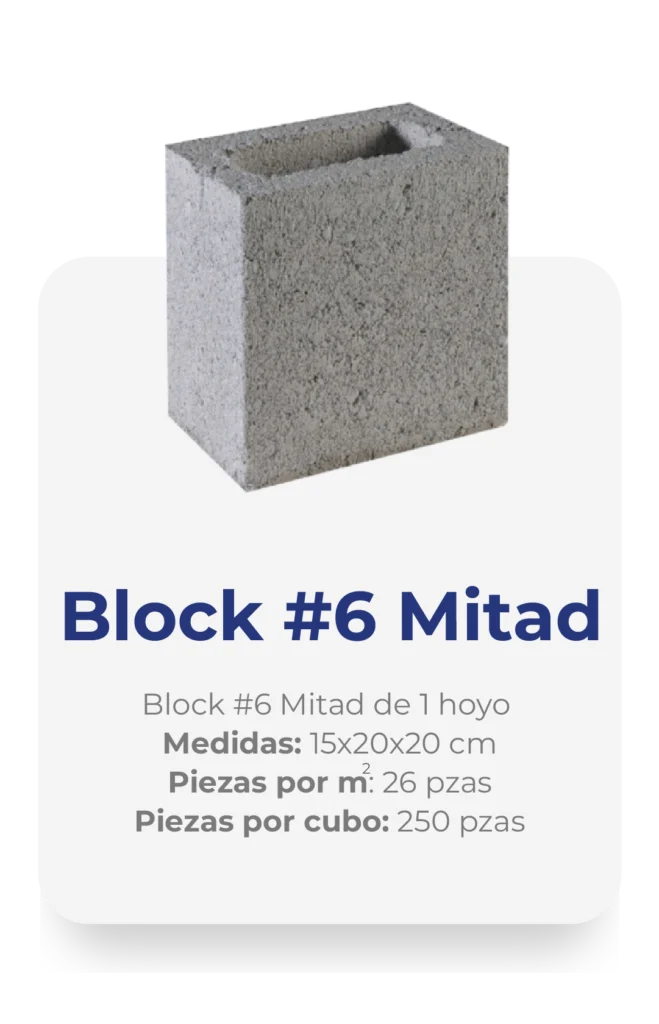 Block de concreto #6